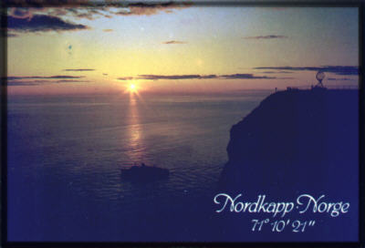 Abenddämmerung in Norwegen